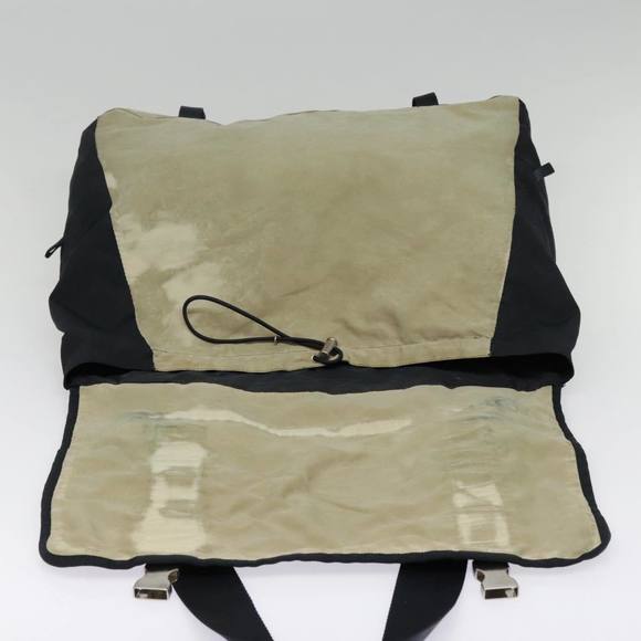 PRADA Sports Shoulder Bag Nylon Beige Auth bs18199 - Picture 9 of 16